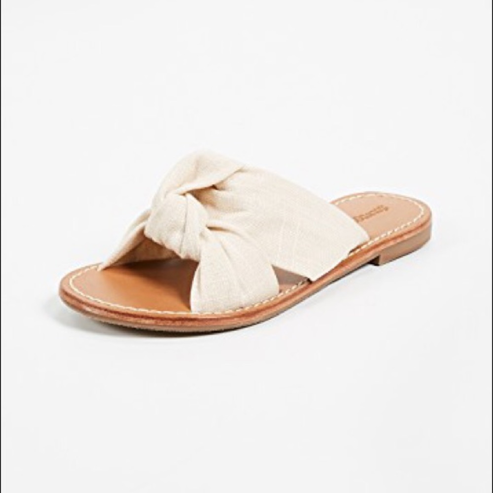 Soludos blush knitted sandals